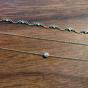 ▫️Avon▫️ Silver Anklets